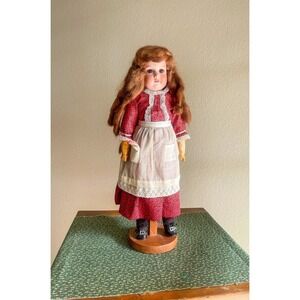 Antique 18" Armand Marseille 3/0 Bisque Head Doll - Sleep Eyes & Mohair Wig